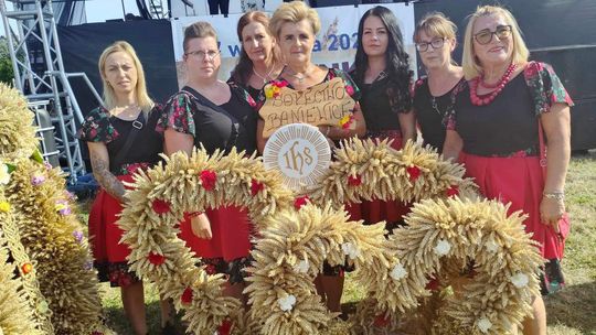 Kobiety górą! Dożynki gminne w Baniach 2024 [FOTO, WIDEO]