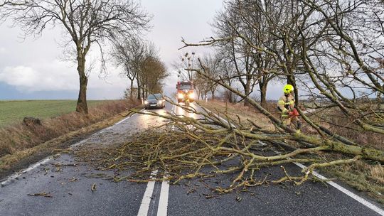 Droga była nieprzejezdna