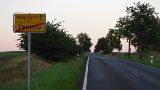 Droga do Tantow zamknięta przez 10 dni