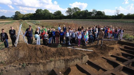 Dwa skarby odkryte na polu