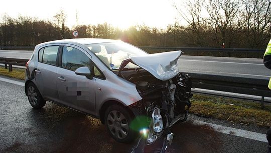 Dwie osoby ranne w wypadku