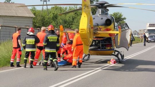 Dziecko przetransportował helikopter