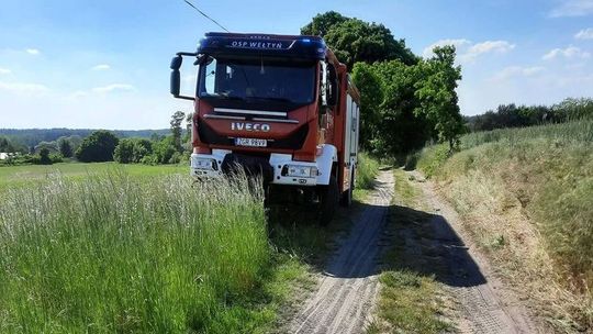 Dziecko spadło z hamaka. Podjęto akcję ratunkową