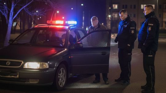 Dziecko za kierownicą, a obok nietrzeźwy ojciec. O włos od tragedii!