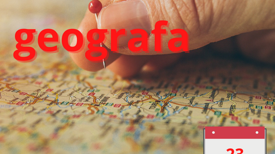 Dziś pojeździmy palcem po mapie 