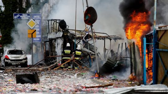 Eksplozja wstrząsnęła targowiskiem