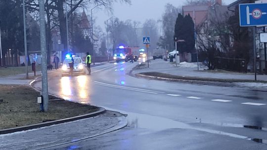 Ewakuacja w centrum miasta. Rozszczelnienie instalacji gazowej w budynku poczty