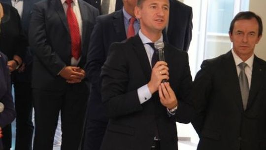 Exprezydent Bronisław Komorowski marszałek senatu Tomasz Grodzki przyjadą na forum