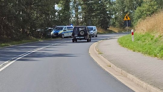 Finał spektakularnego pościgu na granicy. Za kierownicą skradzionego auta siedział poszukiwany listem gończym