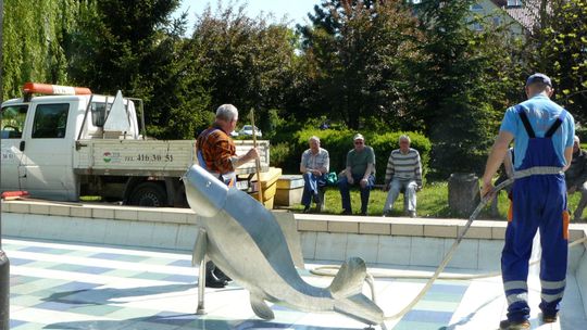 Fontanna trysnęła!