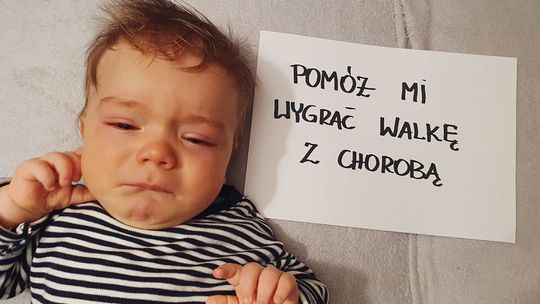 Franek Kępa walczy ze śmiertelną chorobą. Pomóżmy uratować małego wojownika z SMA