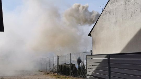 Gasili pożar przewodu kominowego