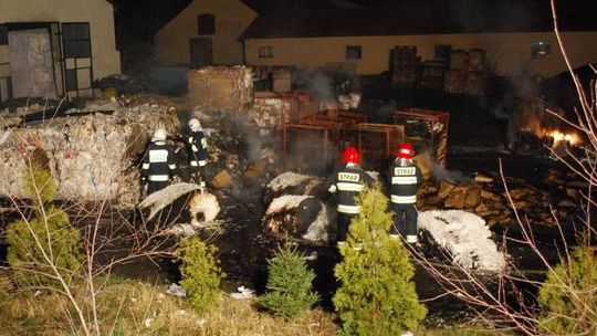 Gasili pożar w Gardnie