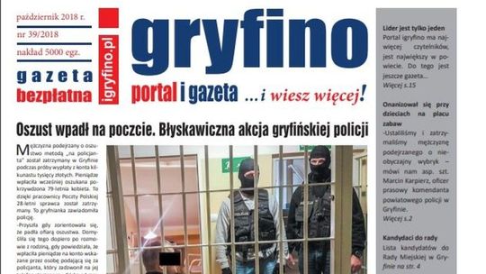 Gazeta igryfino - zapraszamy do lektury