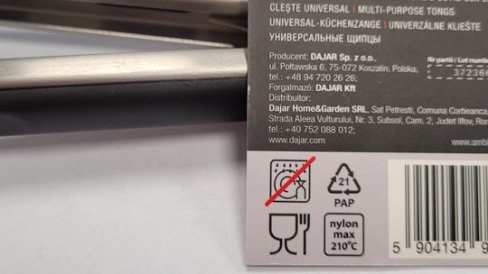 GIS ostrzega: kuchenny przyrząd z rakotwórczą substancją GIS ostrzega: kuchenny przyrząd z rakotwórczą substancją