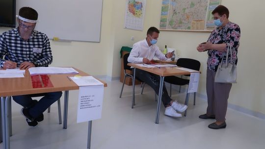 Głosowanie w gminie Chojna - fotorelacja