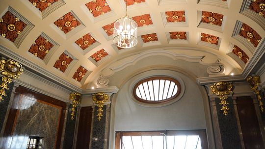 Główne wejście do ZUW po remoncie