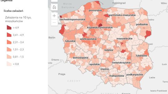 Gorszy jest tylko jeden powiat 