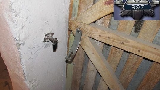 Grasował włamywacz