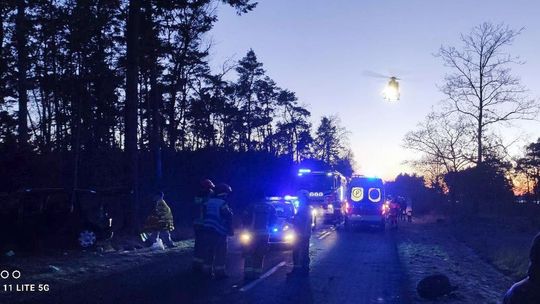 Groźne wypadki i pożary sadzy. Bilans interwencji straży pożarnej