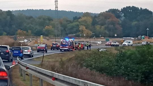 Groźny wypadek niedaleko Gryfina