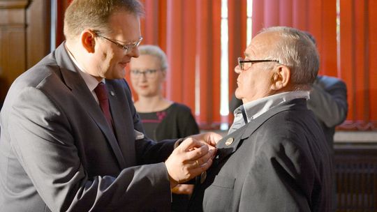 Gryfinianin Jerzy Minkwitz odznaczony medalem „Pro Patria” [foto]