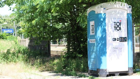 Gryfino - 20-tysięczne miasto z toi-toiem w centrum