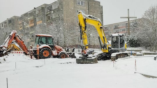 Gryfino w śnieżnej szacie [fotogaleria]