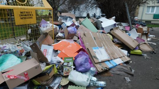 Gryfiński krajobraz śmietnikowy