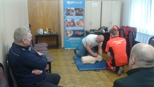 Gryfińskie Stowarzyszenie Ratownicze szkoliło policjantów