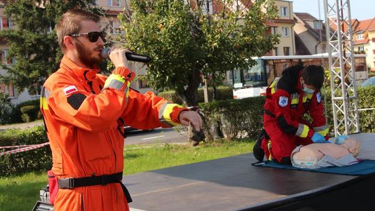 Gryfińskie Stowarzyszenie Ratownicze w Chojnie podczas światowych obchodów