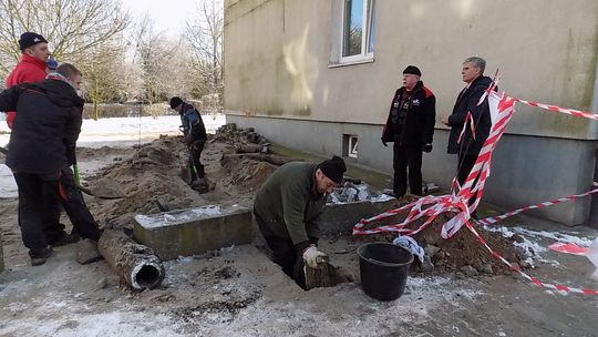 GTBS wzięło się za podtopiony budynek