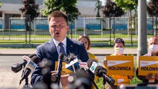 Hołownia zapowiada rozdział państwa od kościoła