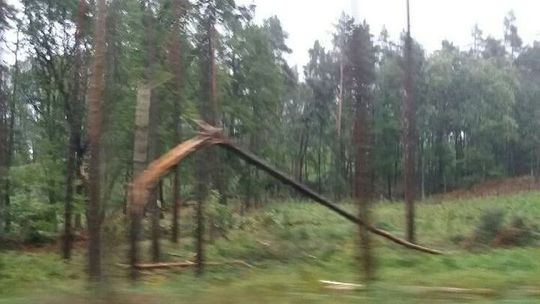 Huragan zablokował nam wyjazd i drogę powrotną