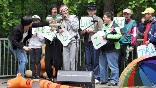 Integrowali się na Leśnej Polanie