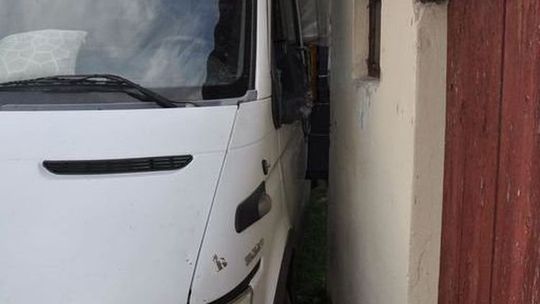 Iveco okradzione przed domem Iveco okradzione przed domem