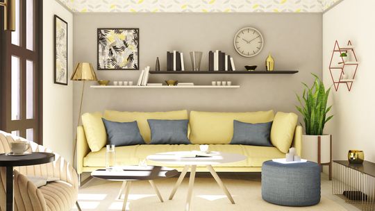 Jak dobrać półki wiszące do wystroju salonu?