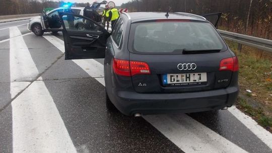 Jak kierowca audi A8 trafił w drugi dzień świąt do aresztu