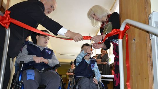 Jak Patryk i Bartek przecinali wstęgę