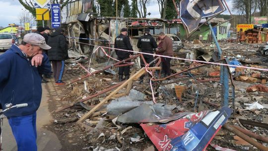 Jak strzeżone jest targowisko po katastrofie