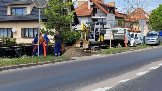 Jaką awarię usunął PUK? Jedna z najbardziej zaniedbanych ulic w mieście