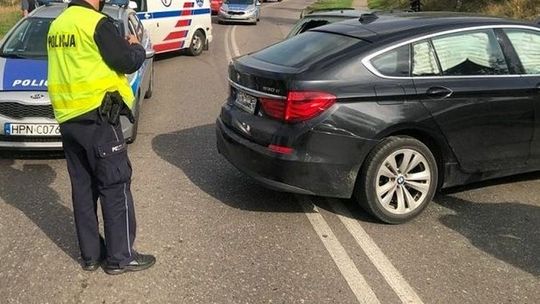 Jechał bez prawka. Spektakularna wpadka