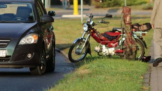 Jechał pijany chińskim motorowerem