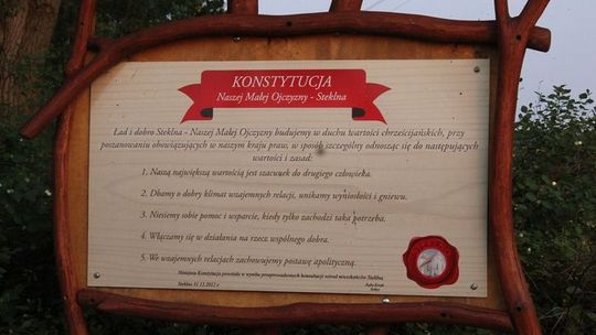 Jedyna wieś w Polsce z konstytucją
