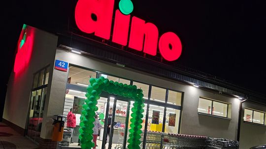 Jeszcze jeden sklep Dino w powiecie. Jeden z najszybciej rozwijających się detalistów