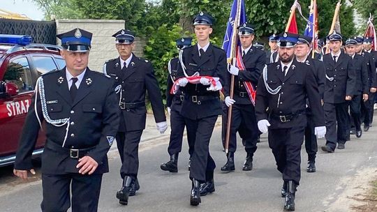 Jubileusz 70-lecia jednostki OSP. Uroczystość z pełnym ceremoniałem