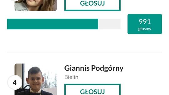 Julia Makówka i Giannis Podgórny wśród liderów w plebiscycie Pokaż Talent. Zagłosujmy, żeby zwyciężyli! Julia Makówka i Giannis Podgórny wśród liderów w plebiscycie Pokaż Talent. Zagłosujmy, żeby zwyciężyli!