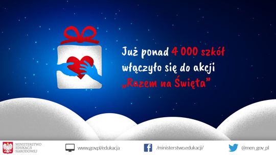 Już ponad 4 tys. zgłoszeń do akcji „Razem na Święta”! 