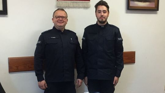 Kamil Szuszkiewicz był w klasie mundurowej, teraz jest policjantem
