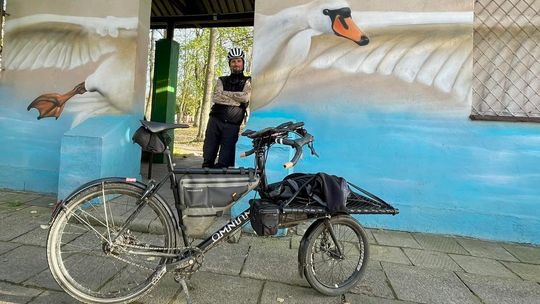 Kamil Wierzbowski z Gryfina w 33 dni pokonał na rowerze 3545 km!